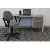 Boss GrayPosture Deluxe Office Task Chair, 25"L40"H, Loop, TweedSeat, B317Series B317-GY