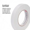 3M Cloth Tape, 1 In x 60 yd, 7 mil, White, PK36 79-WHITE-1"X60YD