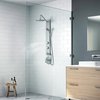 Pulse Showerspas Shower System, Stainless Steel Brushed, Surface 1021-SSB