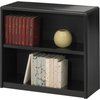 Safco ValueMate Economy Bookcase, 2-Shelf, Black 7170BL