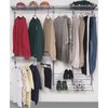 Triton Products 66 In. W x 63 In. H Modular Closet Garage and Laundry Organizer Kit with Mounting Hardware 1730