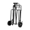 Zoro Select Luggage Cart, Black/Chrome 23L326