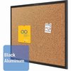 Quartet Cork Bulletin Board 3ft.x2ft., Black Aluminum Frame 2303B