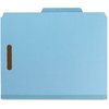 Smead Folder, Classf, Ltr, 2 Div, Be, PK10 14021