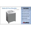 Dahle MHP Oil Free Shredder, 20-22 Sheet, Lev P4 50564