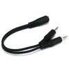 Monoprice Audio Cable, 3.5mm Plug, 6 In 669
