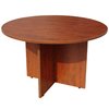 Boss Round Table, 47", Driftwood N123-DW