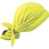 Chill-Its By Ergodyne Flame Resistant Cooling Bandana, Hi-Vis Lime, Cotton 6710FR