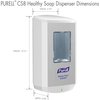 Purell Soap Dispenser, Wall Mount, Automatic, Touch-Free, White 7830-01