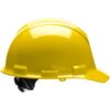 Bullard Front Brim Hard Hat, Type 1, Class E, Ratchet (4-Point), Yellow 51YLR