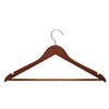 Honey-Can-Do Wood Suit Hanger, Cherry, PK24 HNG-01335