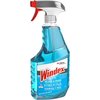 Windex Liquid Glass Cleaner, Blue, Unscented, Trigger Spray Bottle, 8 PK 322338