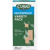 Curad Waterproof Transparant Bandages, PK20 CUR5108
