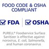 Purell Foodservice Surface Sanitizer, 1gal. Bottle, PK4 4341-04