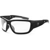 Skullerz By Ergodyne Safety Glasses, Clear Polarized BALDR- AF
