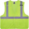 Ergodyne Lime Breakaway Hi-Vis Class 2 Vest, 4XL/ 8217BA