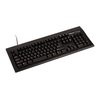 Fellowes Microban Multimedia Keyboard, USB, Black 9892901
