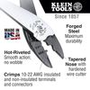 Klein Tools 9 3/4 in Crimper 10 to 22 AWG J1005
