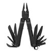 Leatherman Rebar Multi-Tool, Blade Type Serrated, Blade Length 2 7/8 in Black Oxide, 17 Functions 831553