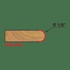 Freud Radius Canoe Joint Bit, 1/8 99-018