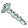 Zoro Select Self-Drilling Screw, #8 x 3/4 in, Zinc Plated Steel K-Lath Head Phillips Drive, 3400 PK B29580.016.0075