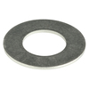 Zoro Select Flat Washer, For Screw Size 5/8" , Stainless Steel Plain Finish, 25 PK U55410.062.0001