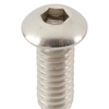 Zoro Select 1/4"-20 Socket Head Cap Screw, Plain 18-8 Stainless Steel, 5/8 in Length, 100 PK U51030.025.0062