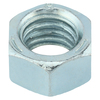 Zoro Select Hex Nut, 1/2"-13, Steel, Grade 5, Zinc Plated, 7/16 in Ht, 50 PK U01300.050.0001