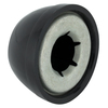 Zoro Select Cap Nut, 1/2", Steel, 0.645 in H, 10 PK 138263000
