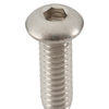 Zoro Select 1/4"-20 Socket Head Cap Screw, Plain 18-8 Stainless Steel, 3/4 in Length, 100 PK U51030.025.0075