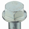 Zoro Select Concrete Screw, 1/2" Dia., Hex, 6 in L, Steel Zinc Plated, 20 PK U70520.050.0600