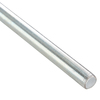 Zoro Select Fully Threaded Rod, 1/2"-20, 12 in, Steel, Grade 2, Zinc Plated Finish 2361