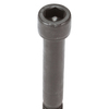 Zoro Select 5/8"-11 Socket Head Cap Screw, Black Oxide Steel, 5 in Length, 5 PK U07000.062.0500