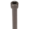 Zoro Select 5/8"-11 Socket Head Cap Screw, Black Oxide Steel, 8 in Length, 5 PK U07000.062.0800