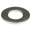 Zoro Select Flat Washer, Fits Bolt Size 5/8" , Stainless Steel Plain Finish, 25 PK U51205.062.0001
