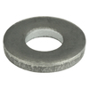 Zoro Select Flat Washer, For Screw Size 5/16" , Steel Black Oxide Finish, 100 PK U38403.031.0001