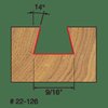 Freud Dovetail Bit, 9/16" dia. 22-126