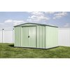 Arrow Storage Products 10x8 Classic Steel Storage Shed, Sage Green CLG108SG