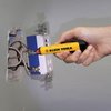 Klein Tools Voltage Detector, 50 to 1000V AC, 5 1/2 in Length, Audible, LED Indication NCVT-1SEN