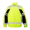Kishigo Jacket, Lime, Polyester, Unisex, 31" L, 2XL JS137-2X