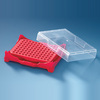 Brandtech PCR Box/Rack, includes 1 each Red, PK 5 781362