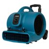 Xpower 1/2 HP, 2800 CFM, 5 Amps, 3 Positions, 3 Speeds Air Mover with Telescopic Handle, Wheels, Carpet Clamp P-630HC