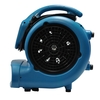 Xpower 3/4 HP, 3200 CFM, 7.5 Amps, 4 Positions, 3 Speeds Air Mover P-800
