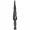 Klein Tools Step Drill Bit, Flute, 1/8 to 1/2-Inch QRST01