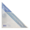 Westcott Triangles, 10" Styrene Triangle -45/90 S450-10