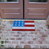 Rubber-Cal "Stars and Stripes" - Patriotic Coir Doormats - 18" x 30" 10-102-028