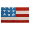 Rubber-Cal "Stars and Stripes" - Patriotic Coir Doormats - 18" x 30" 10-102-028