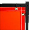 Steiner Welding Screens, 6 ft H, 6 ft W, Orange 548-6X6