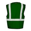 Kishigo High-Visibility Vest, Green, L/XL B123-L-XL