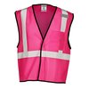 Kishigo High-Visibility Vest, Pink, S/M B126-S-M